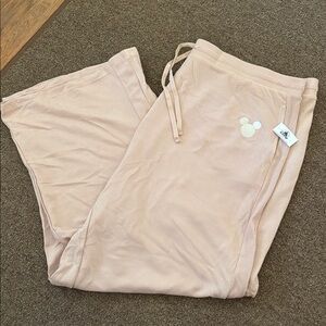NWT Disney waffle lounge pant